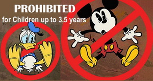 Prohibited for toddlers