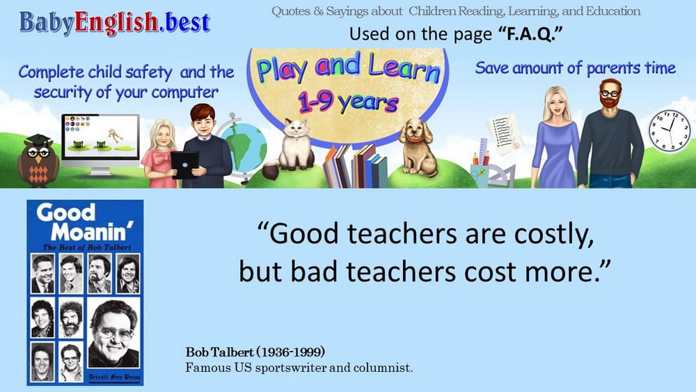 Quote of Bob Talbert