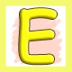 Letter E