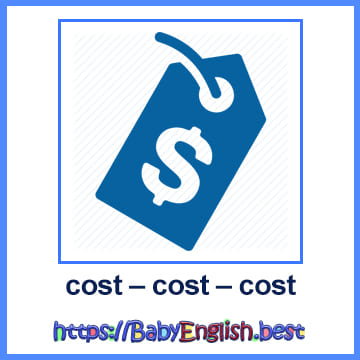 cost – cost – cost