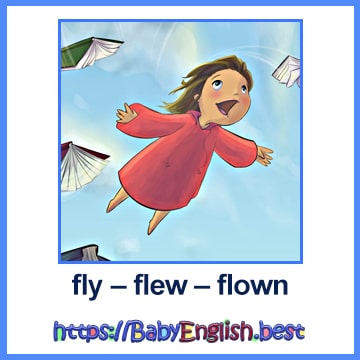 fly – flew – flown