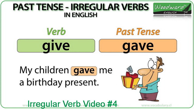 Irregular Verb Video #4