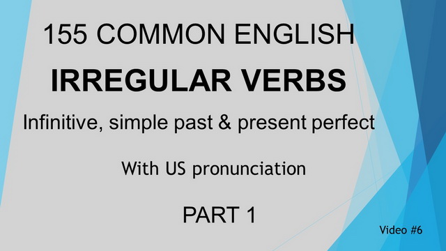 Irregular Verb Video #6